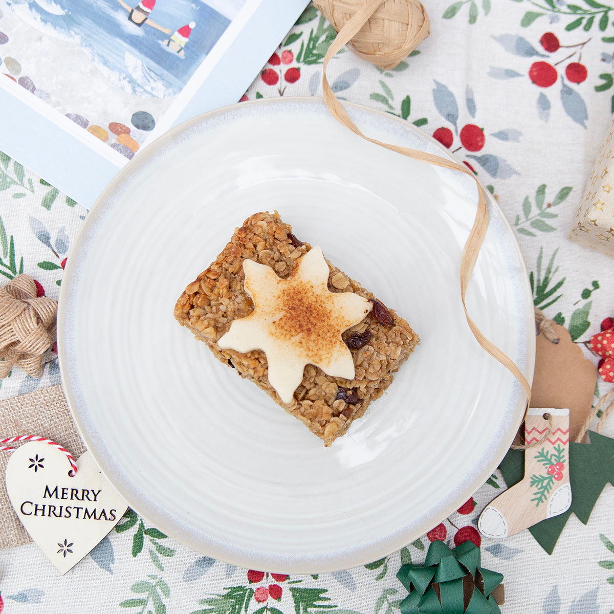 *Special Edition* Christmas Cake Flapjack